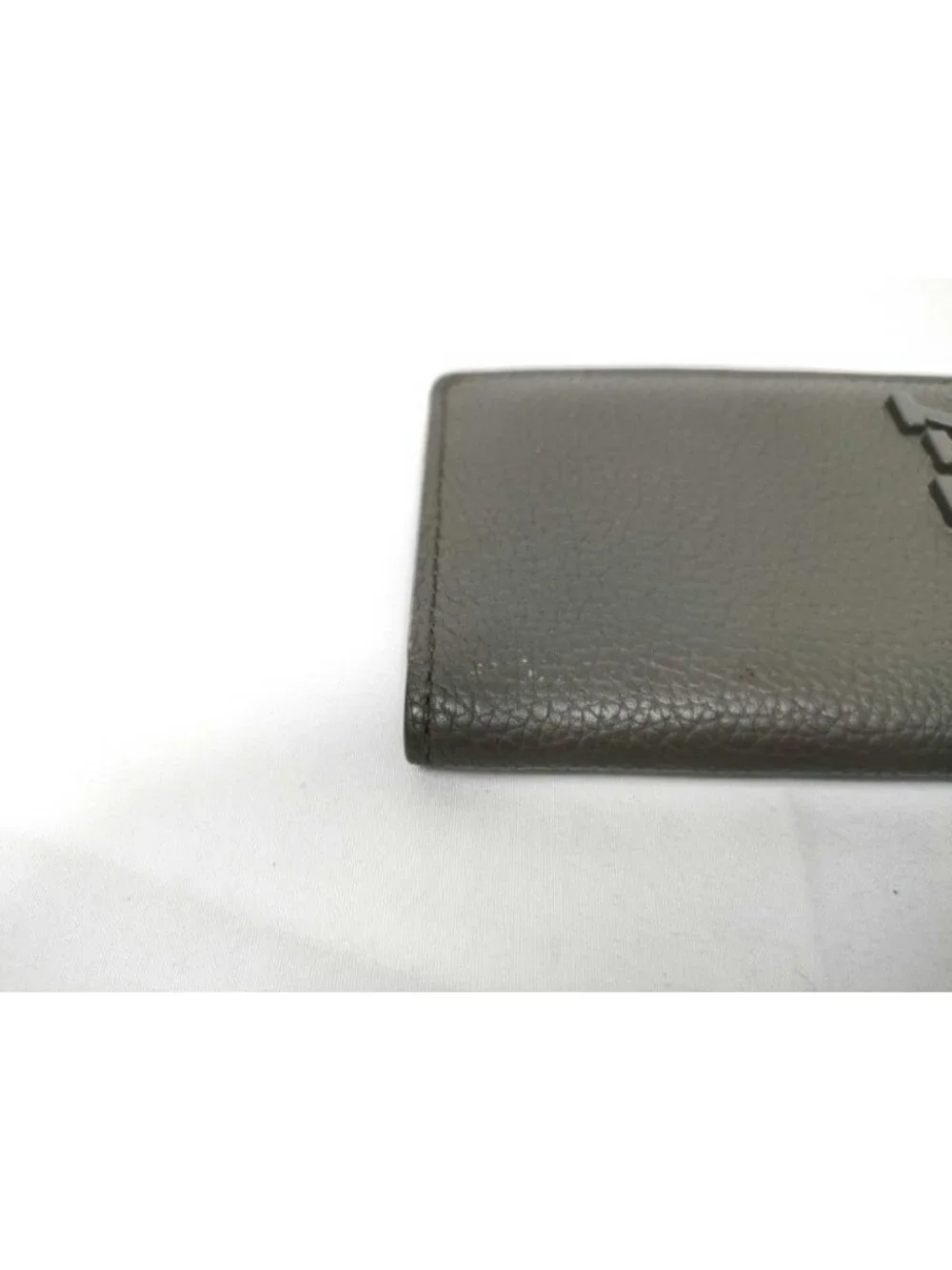 Louis Vuitton Card Case Aerogram Organizer de Poche Khaki Leather Business
